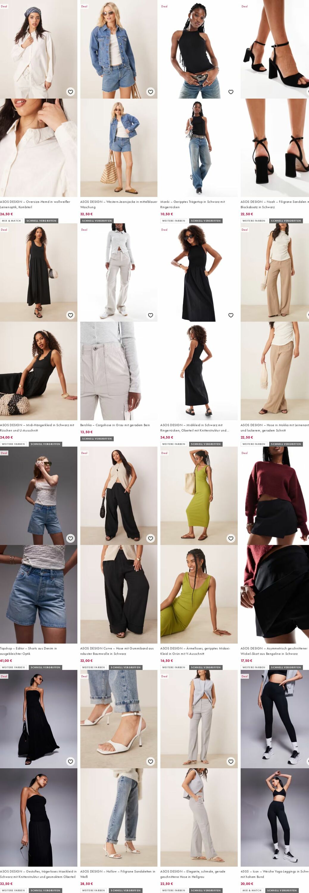 Prospekt Asos 16.06.2025 - 25.06.2025