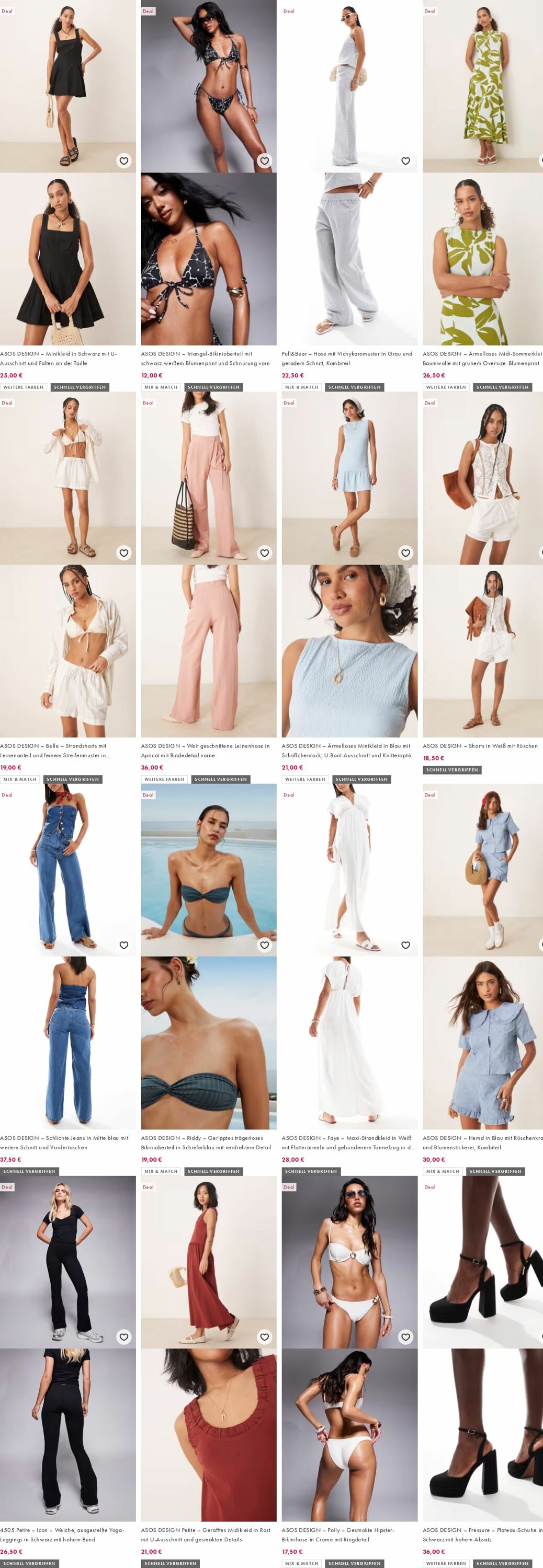 Prospekt Asos 16.06.2025 - 25.06.2025