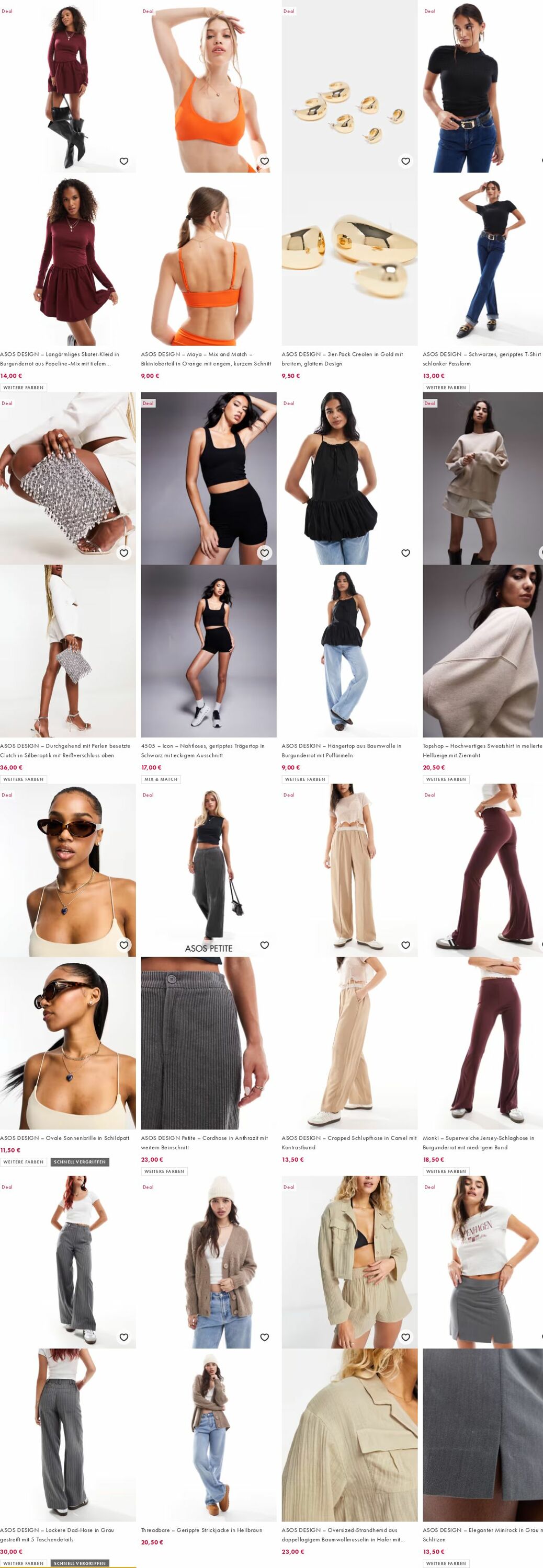 Prospekt Asos 16.06.2025 - 25.06.2025
