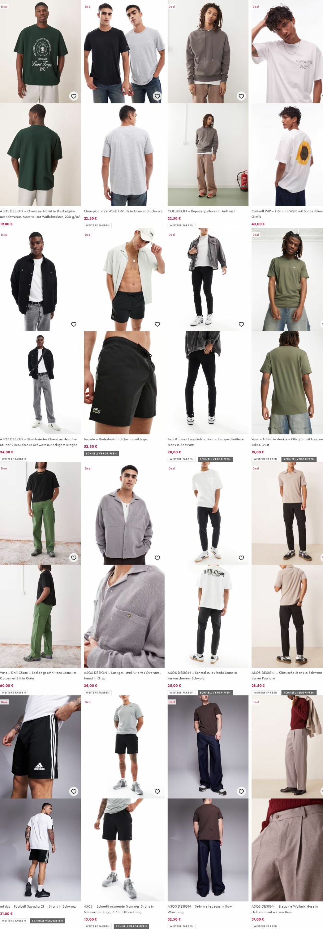 Prospekt Asos 16.06.2025 - 25.06.2025