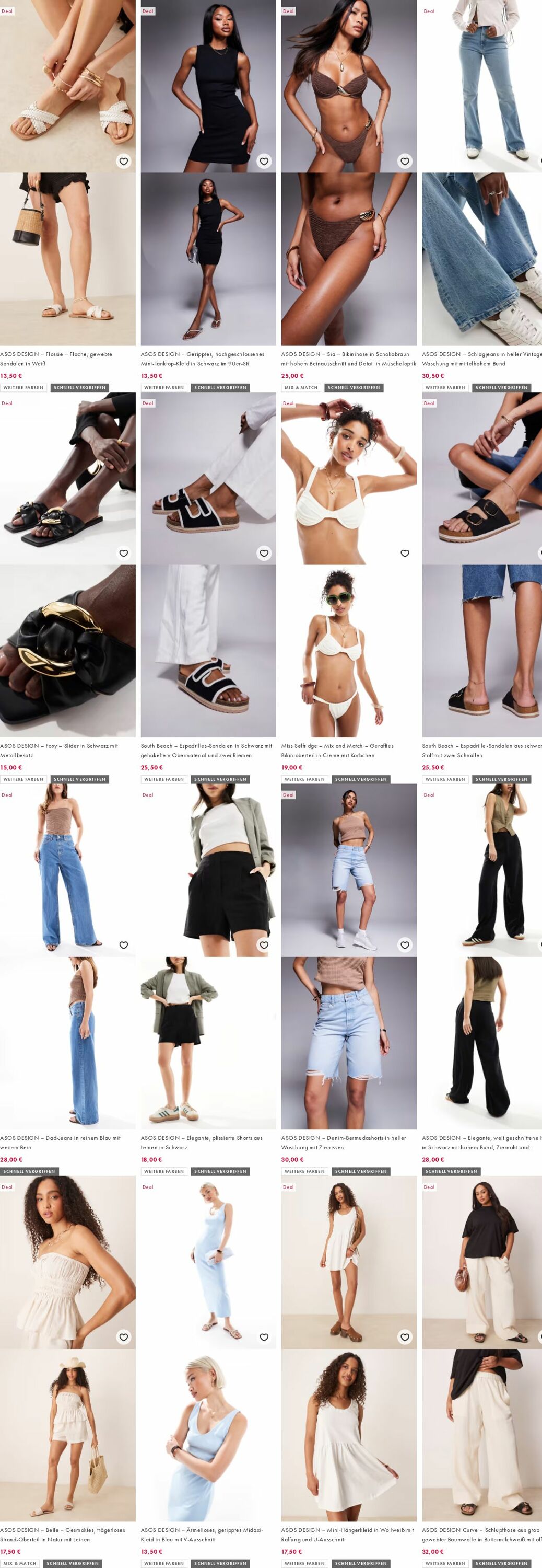 Prospekt Asos 16.06.2025 - 25.06.2025