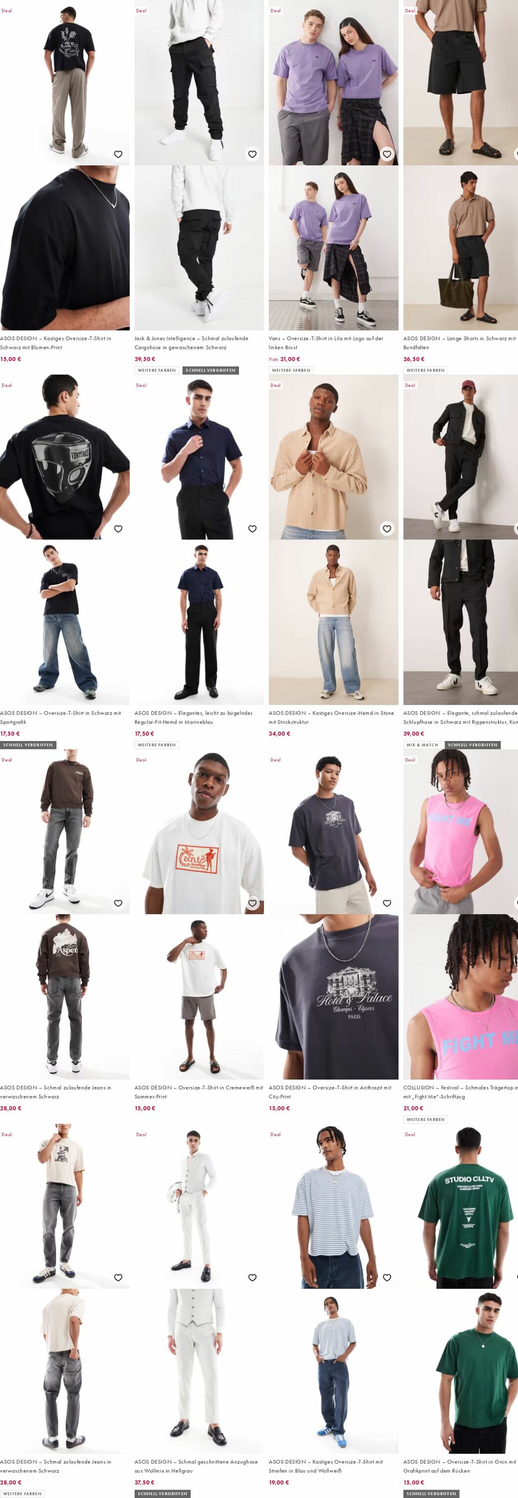 Prospekt Asos 16.06.2025 - 25.06.2025