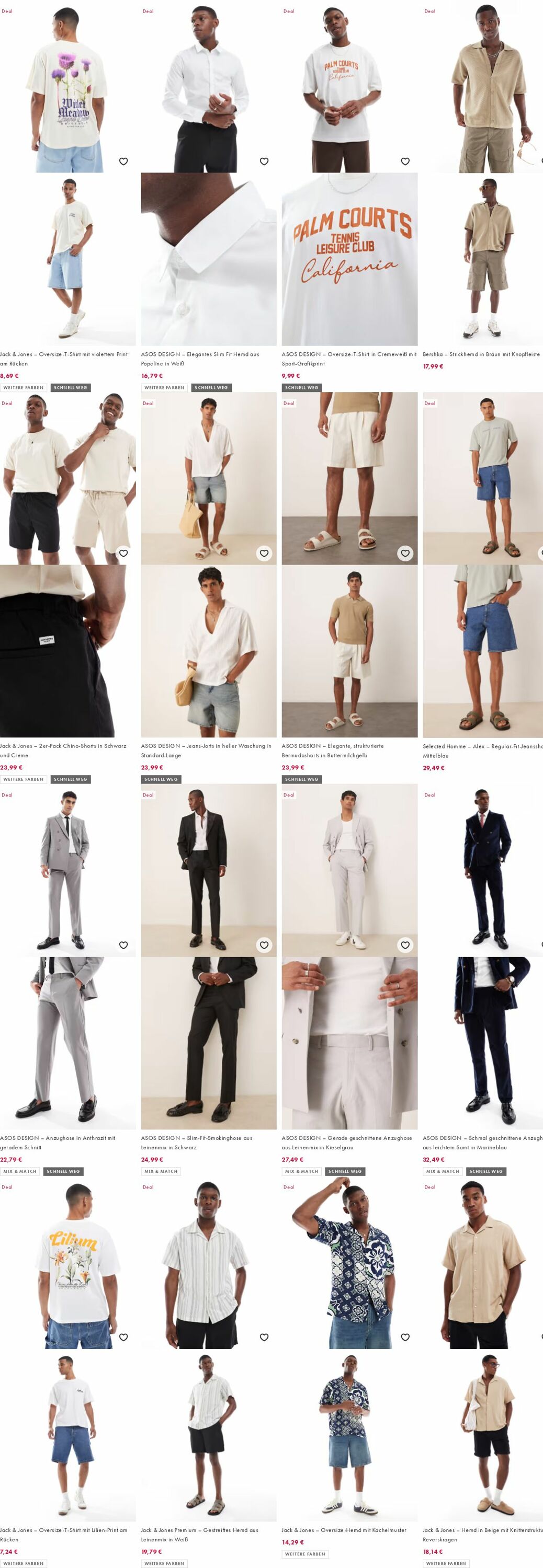 Prospekt Asos 04.08.2025 - 13.08.2025
