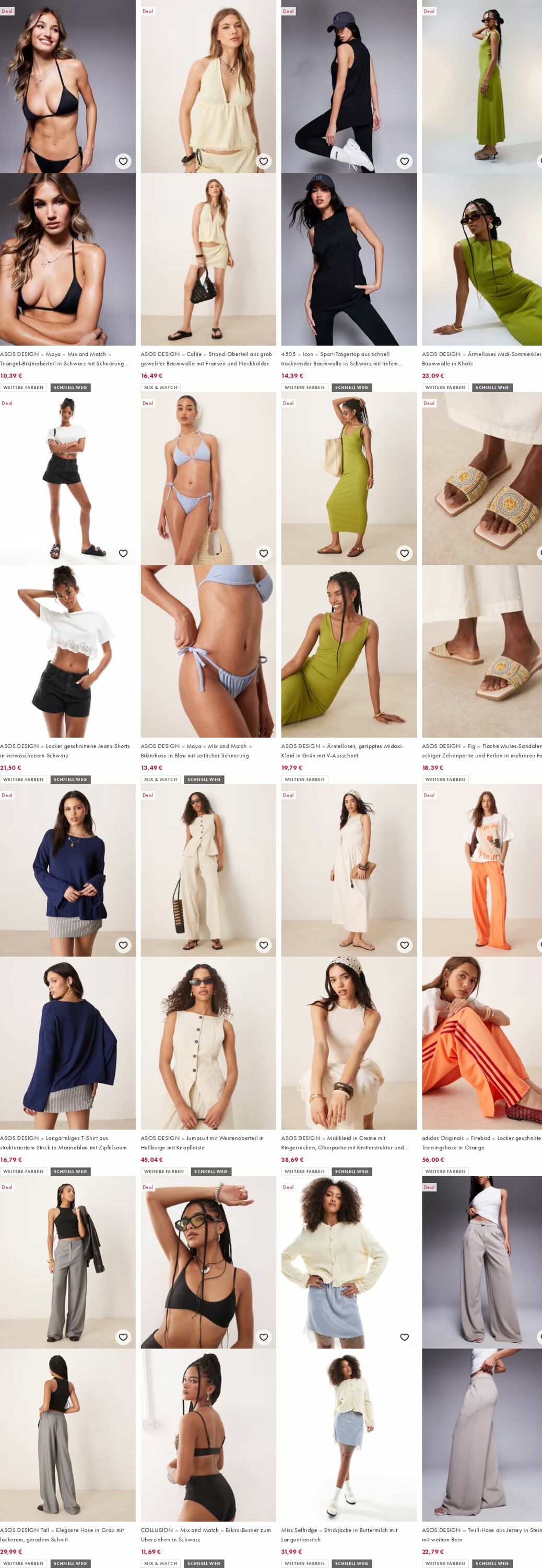 Prospekt Asos 04.08.2025 - 13.08.2025