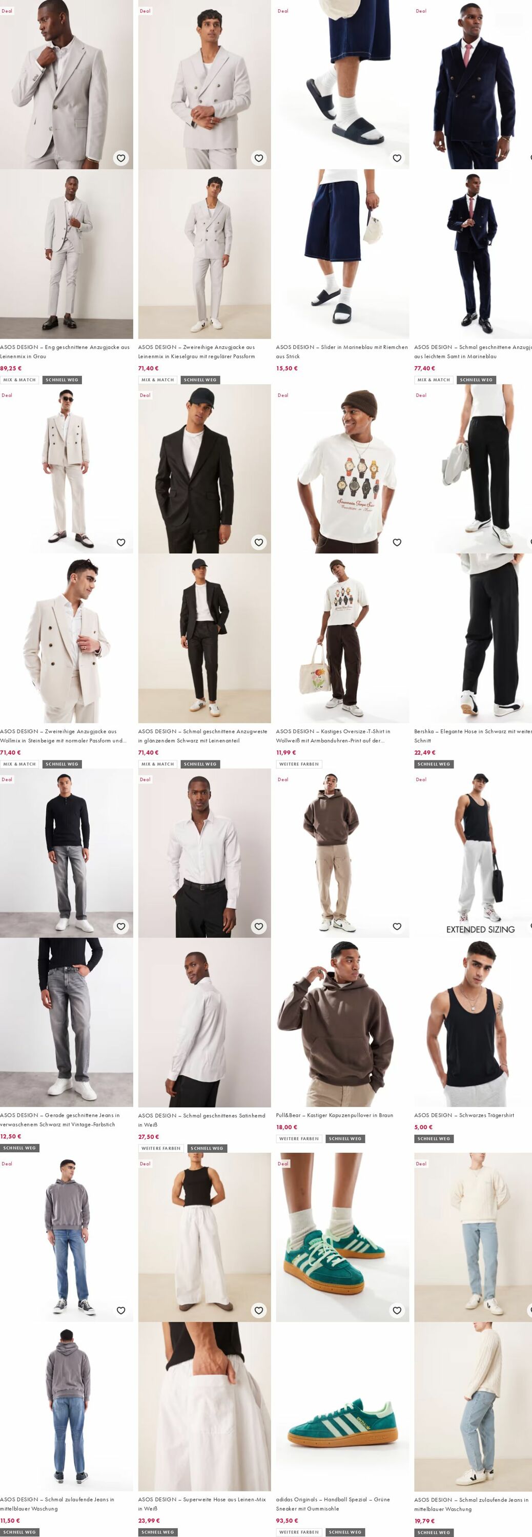 Prospekt Asos 04.08.2025 - 13.08.2025