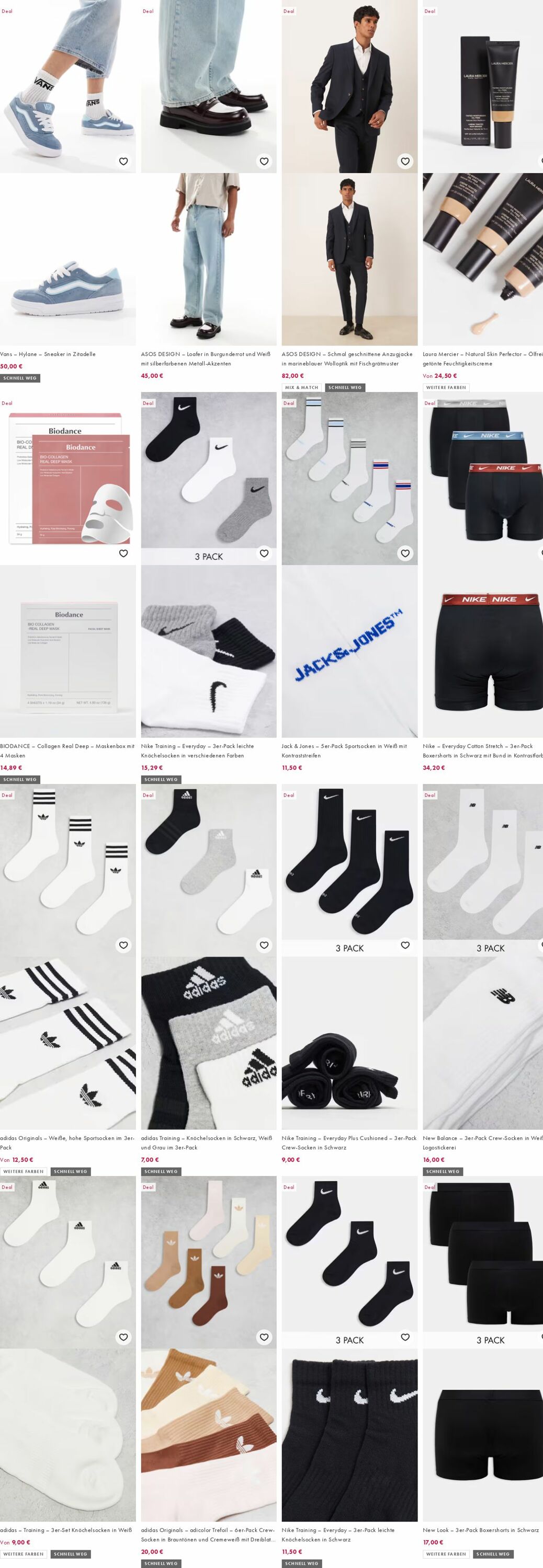 Prospekt Asos 04.08.2025 - 13.08.2025