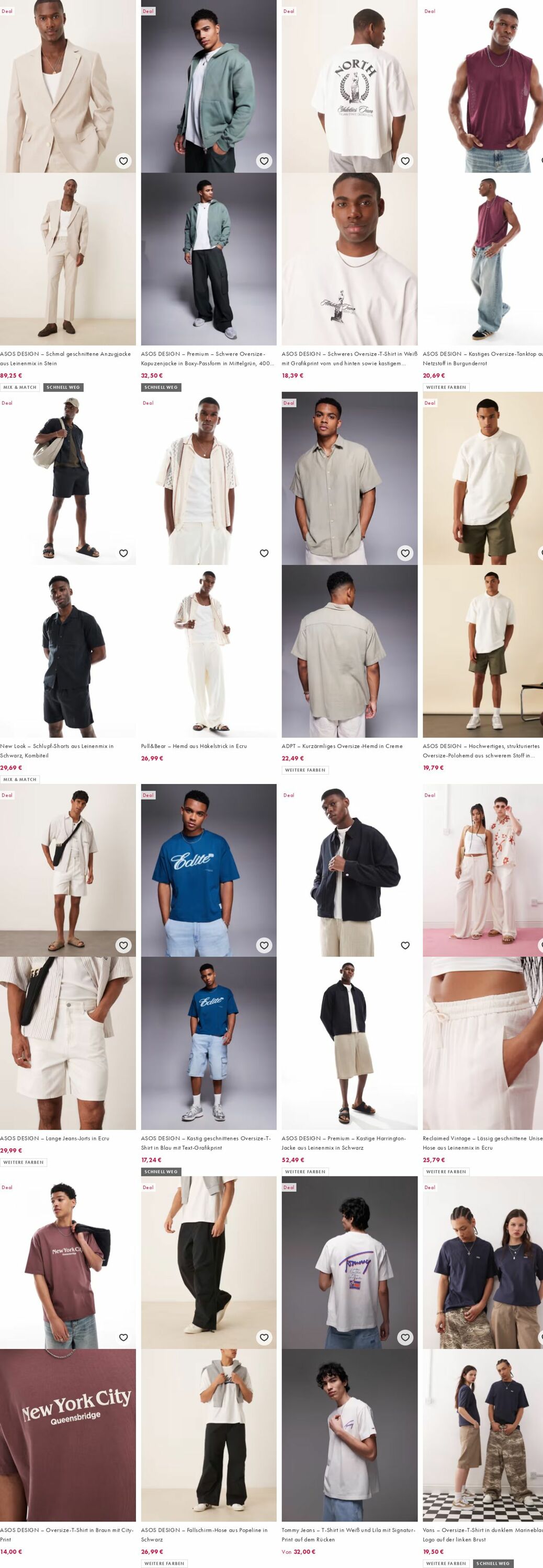 Prospekt Asos 04.08.2025 - 13.08.2025