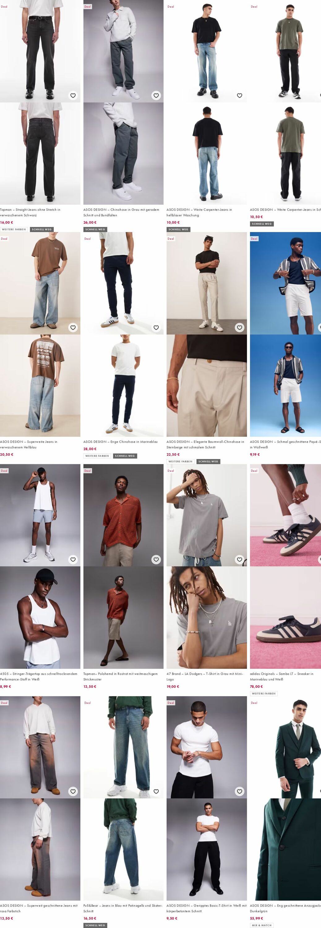 Prospekt Asos 04.08.2025 - 13.08.2025