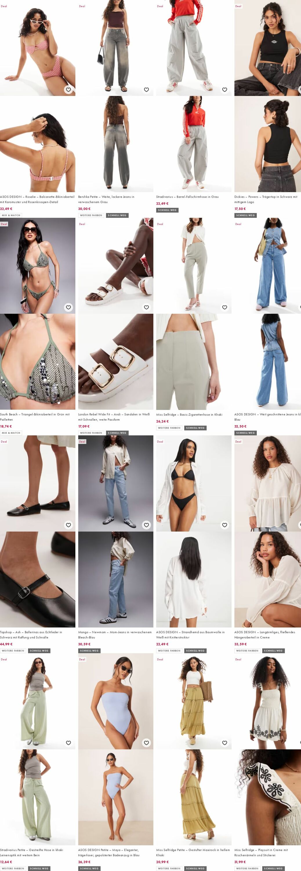 Prospekt Asos 04.08.2025 - 13.08.2025
