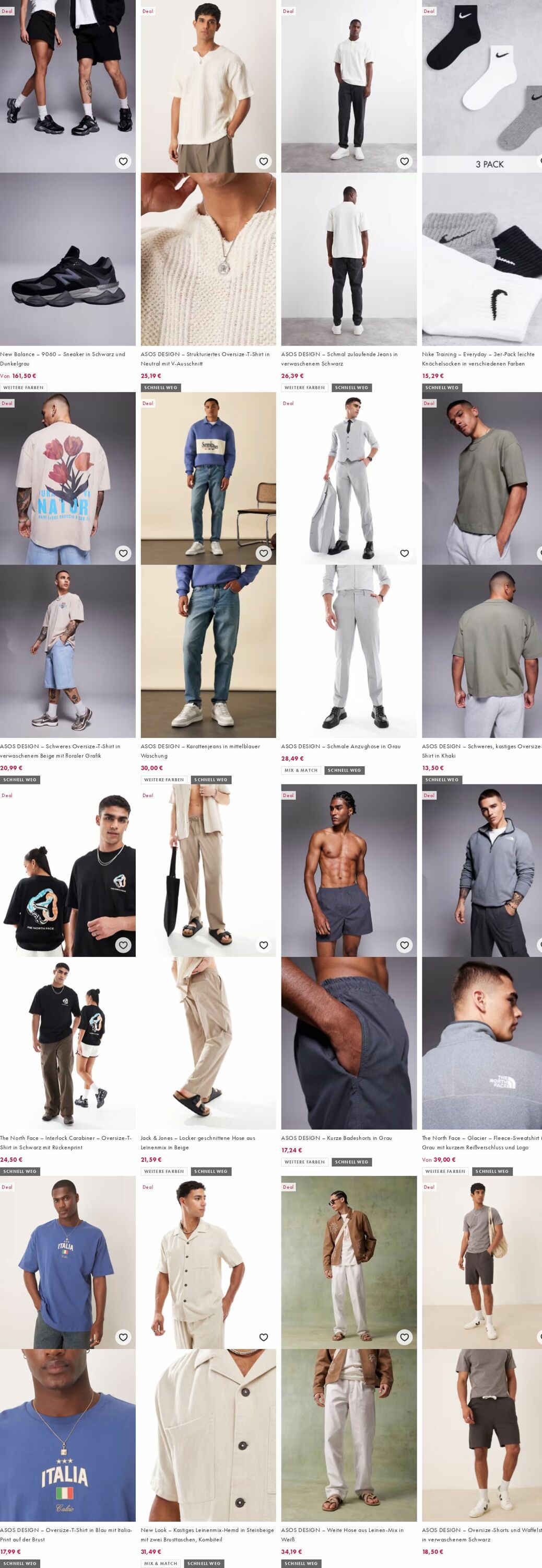Prospekt Asos 04.08.2025 - 13.08.2025