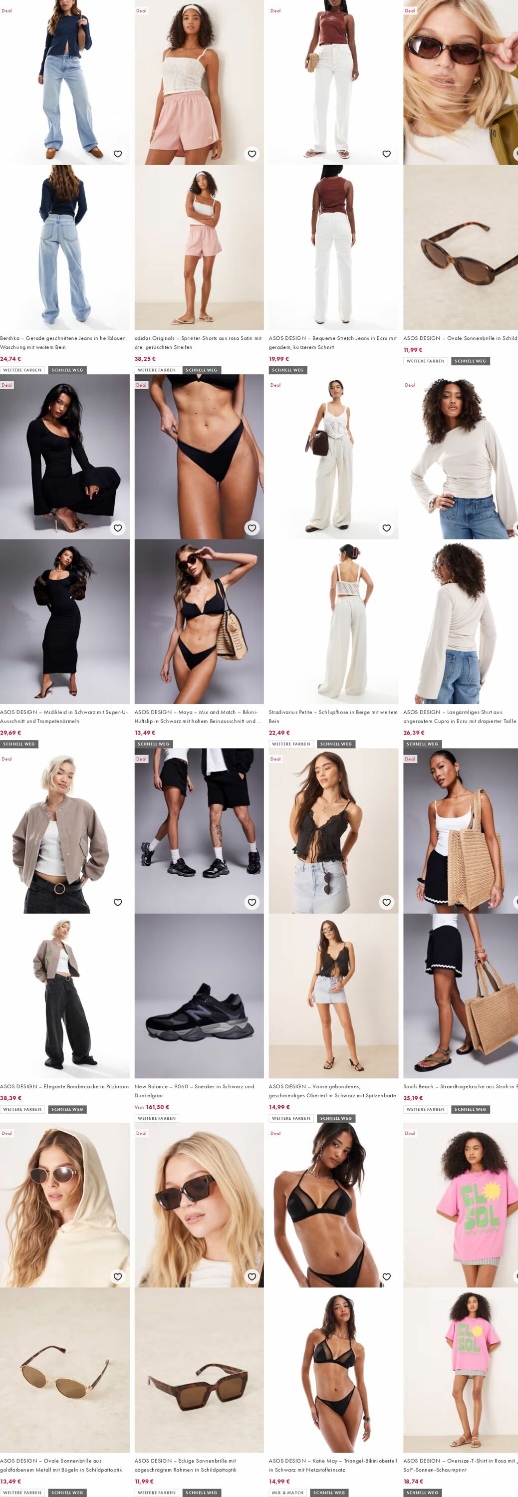 Prospekt Asos 04.08.2025 - 13.08.2025