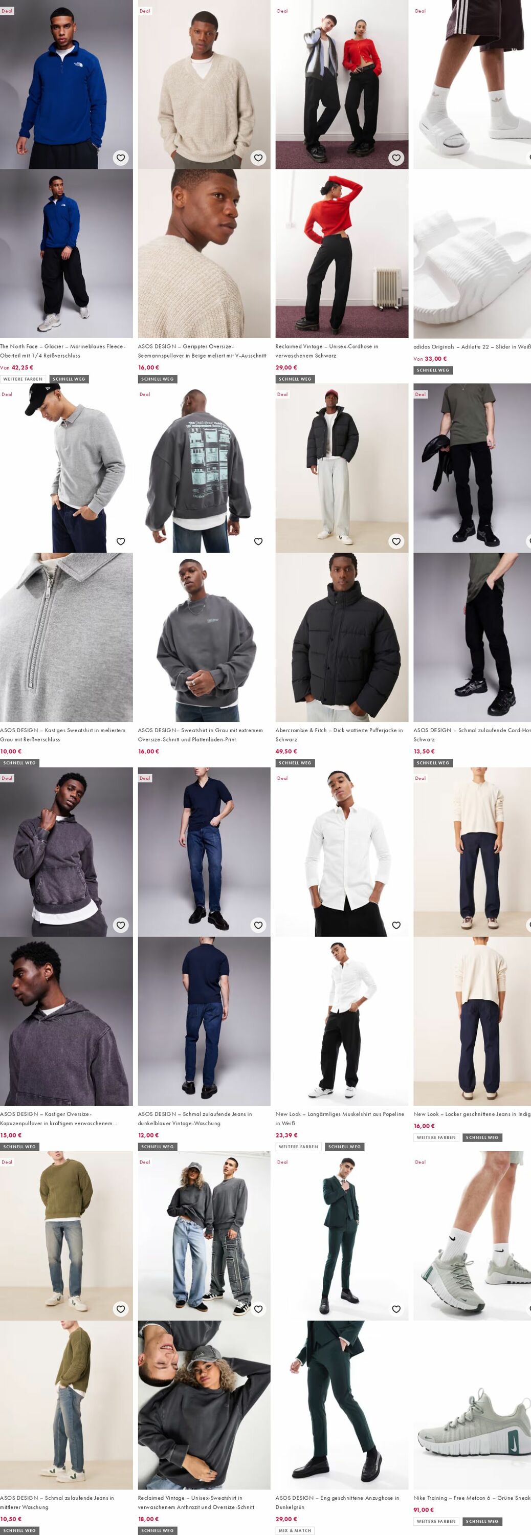 Prospekt Asos 04.08.2025 - 13.08.2025