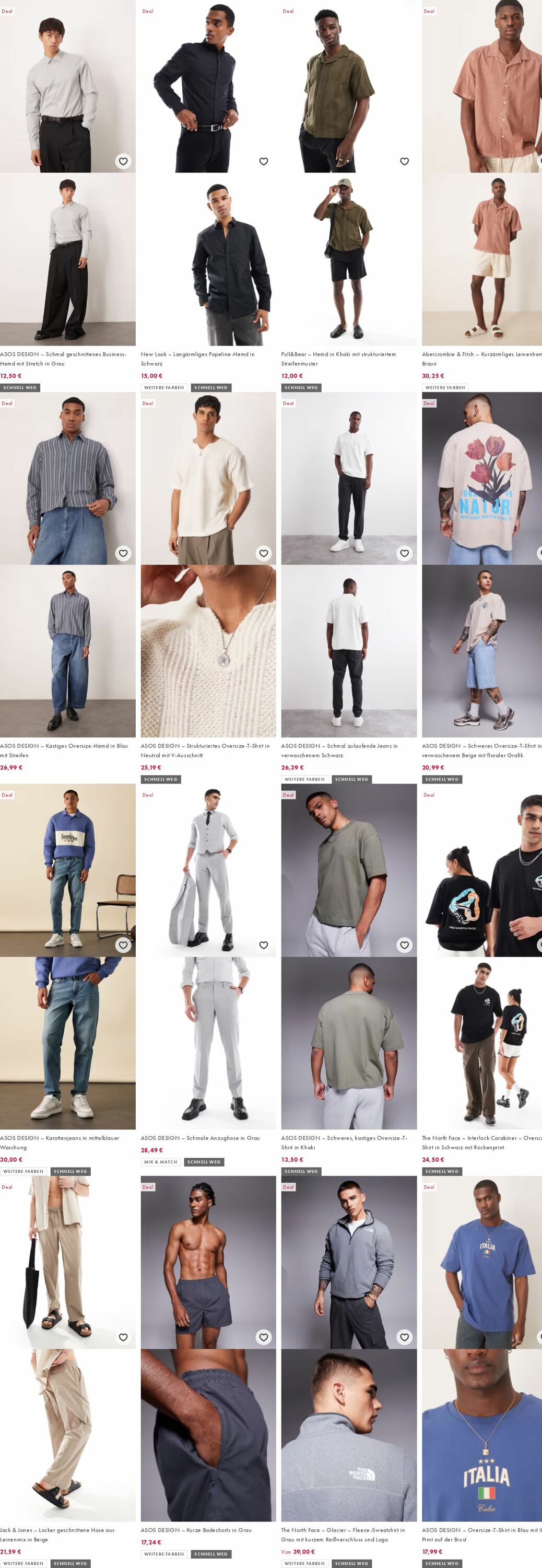 Prospekt Asos 04.08.2025 - 13.08.2025