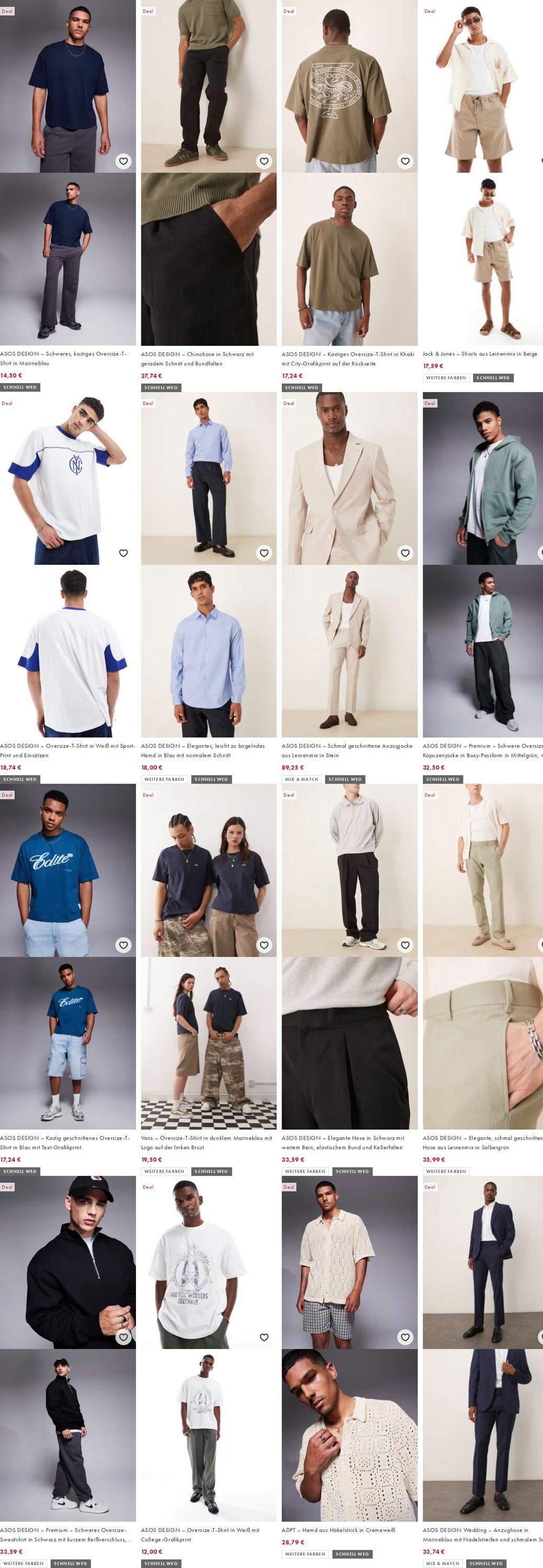 Prospekt Asos 04.08.2025 - 13.08.2025
