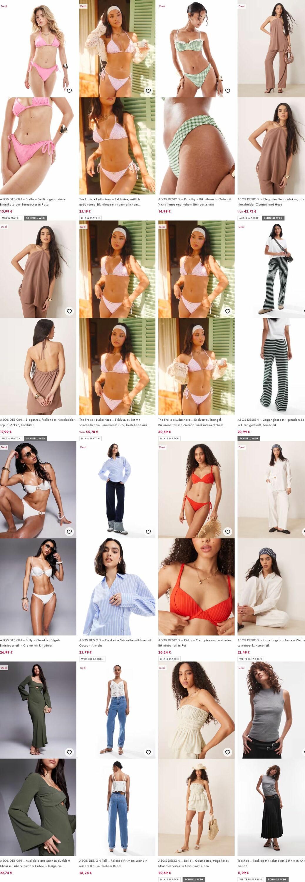 Prospekt Asos 04.08.2025 - 13.08.2025
