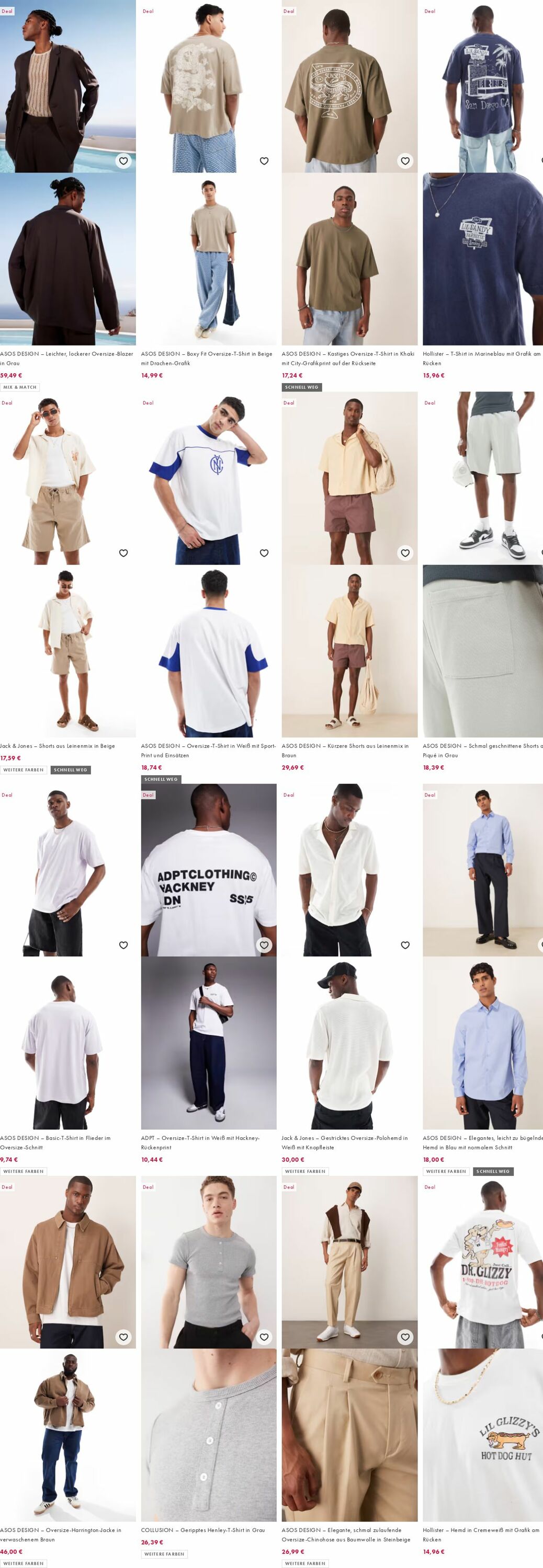 Prospekt Asos 04.08.2025 - 13.08.2025