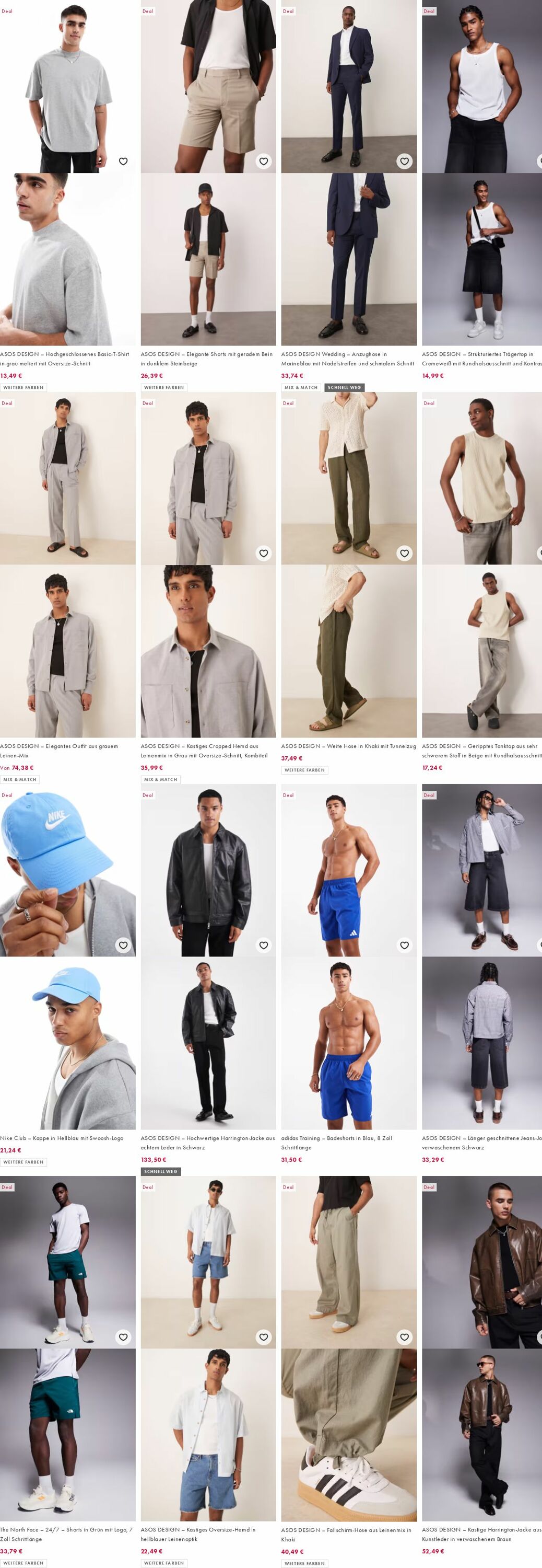 Prospekt Asos 04.08.2025 - 13.08.2025
