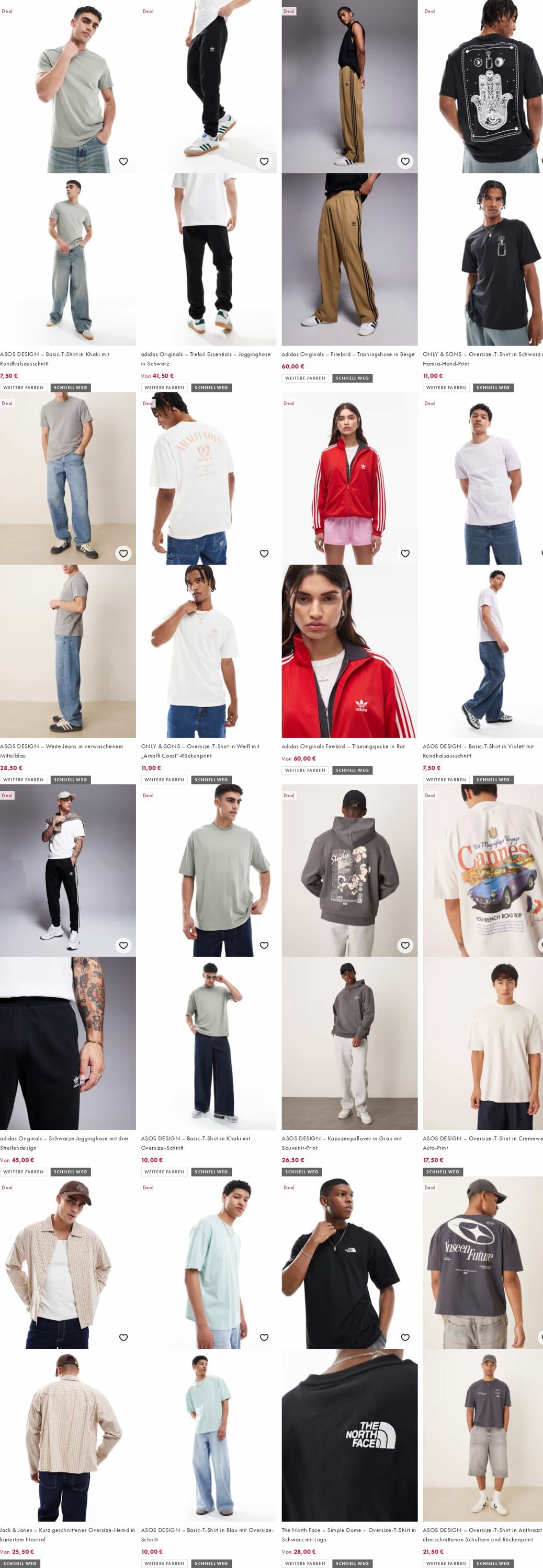 Prospekt Asos 04.08.2025 - 13.08.2025