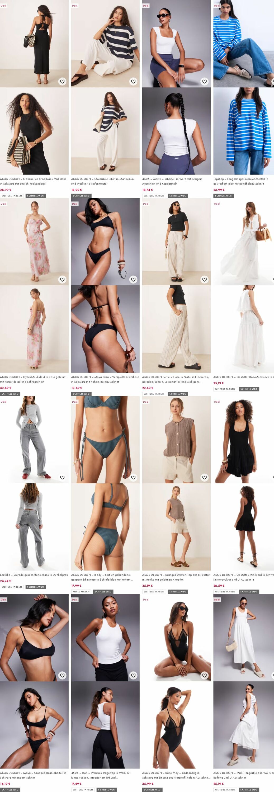 Prospekt Asos 04.08.2025 - 13.08.2025