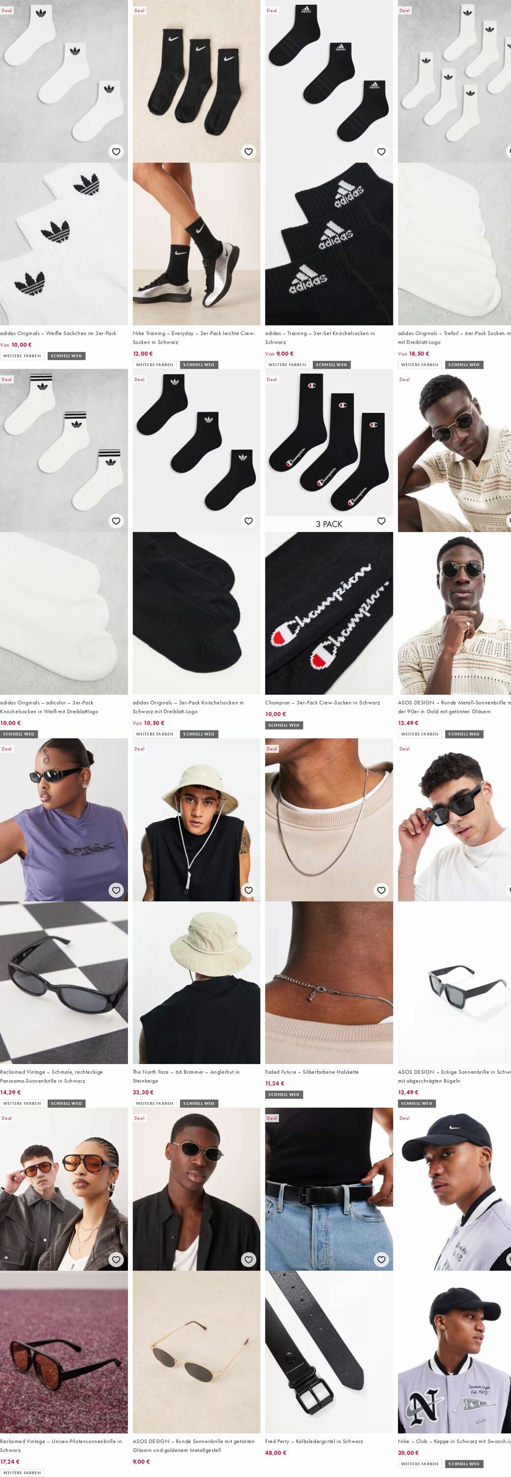 Prospekt Asos 04.08.2025 - 13.08.2025