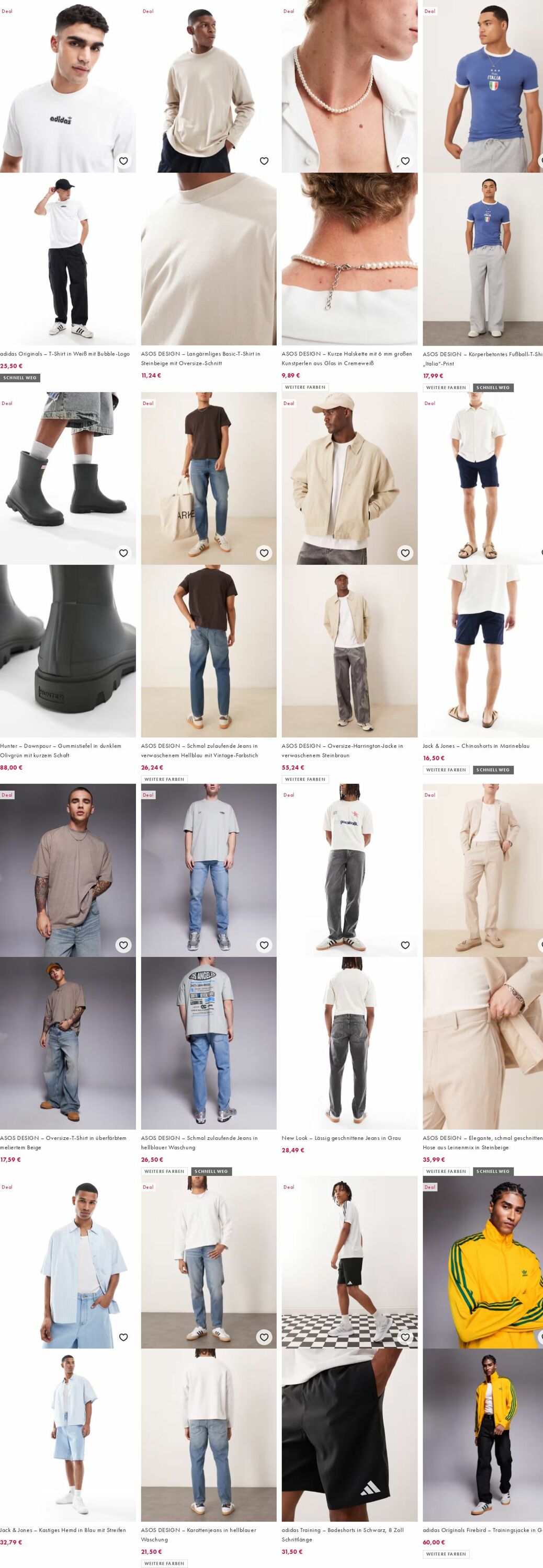 Prospekt Asos 04.08.2025 - 13.08.2025