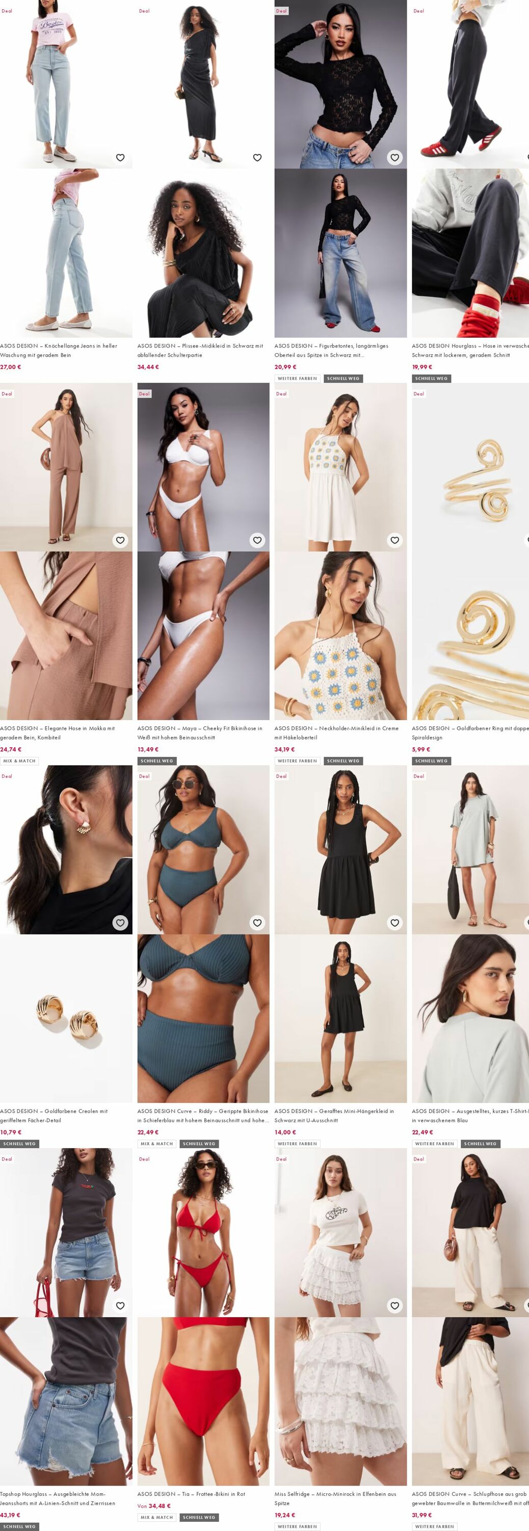 Prospekt Asos 04.08.2025 - 13.08.2025