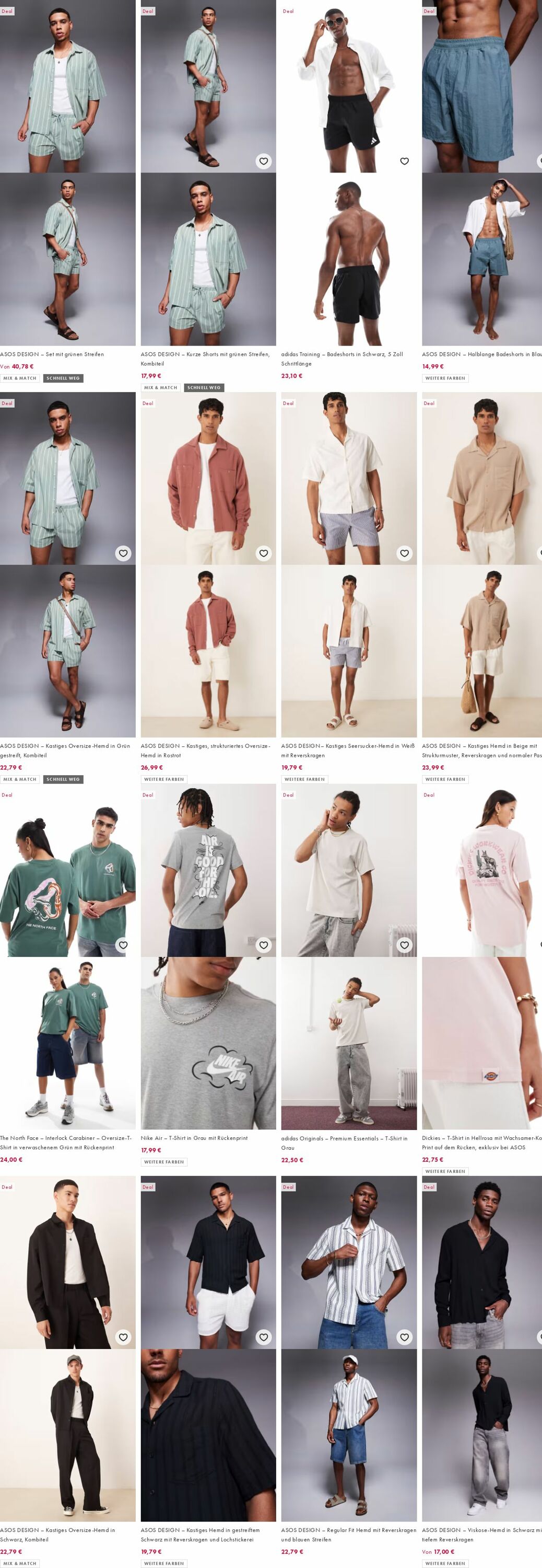 Prospekt Asos 04.08.2025 - 13.08.2025