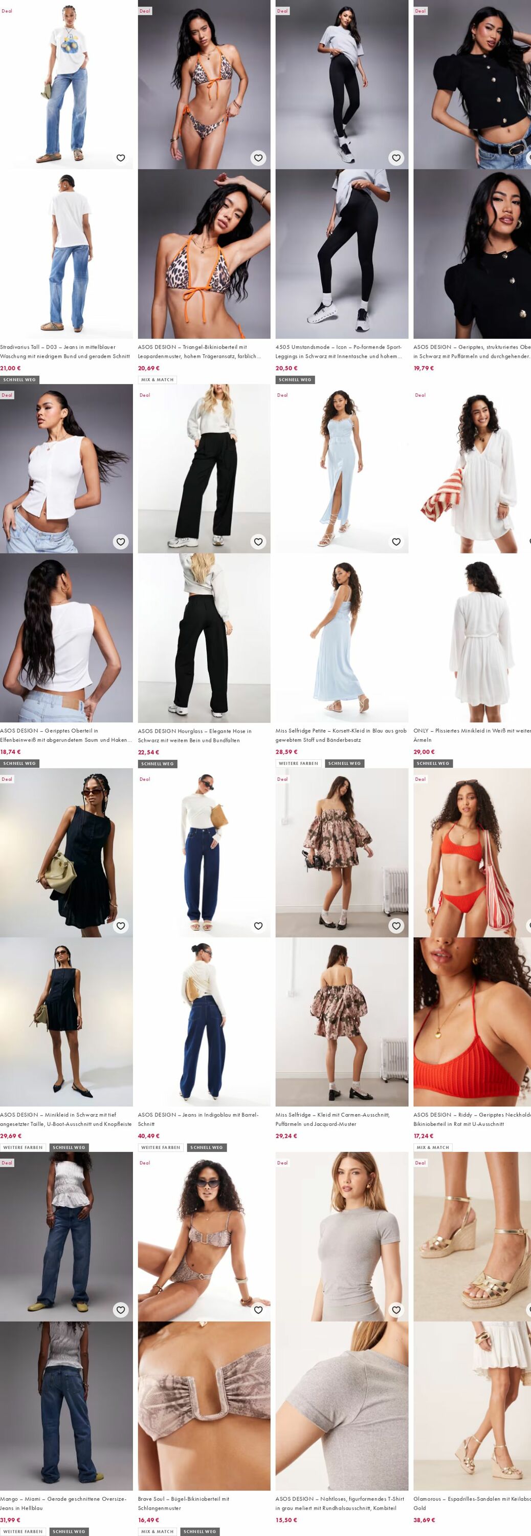 Prospekt Asos 04.08.2025 - 13.08.2025
