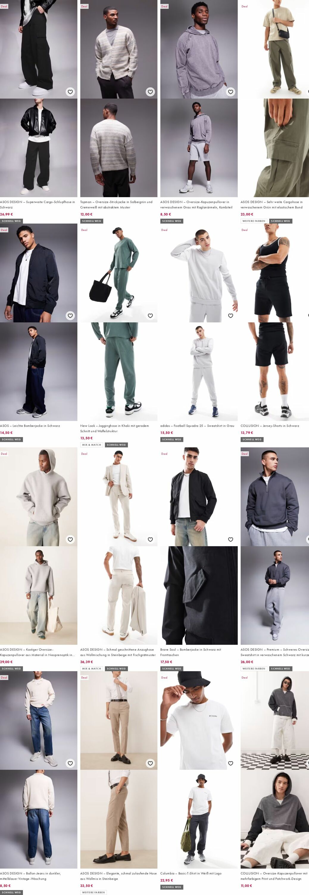 Prospekt Asos 04.08.2025 - 13.08.2025
