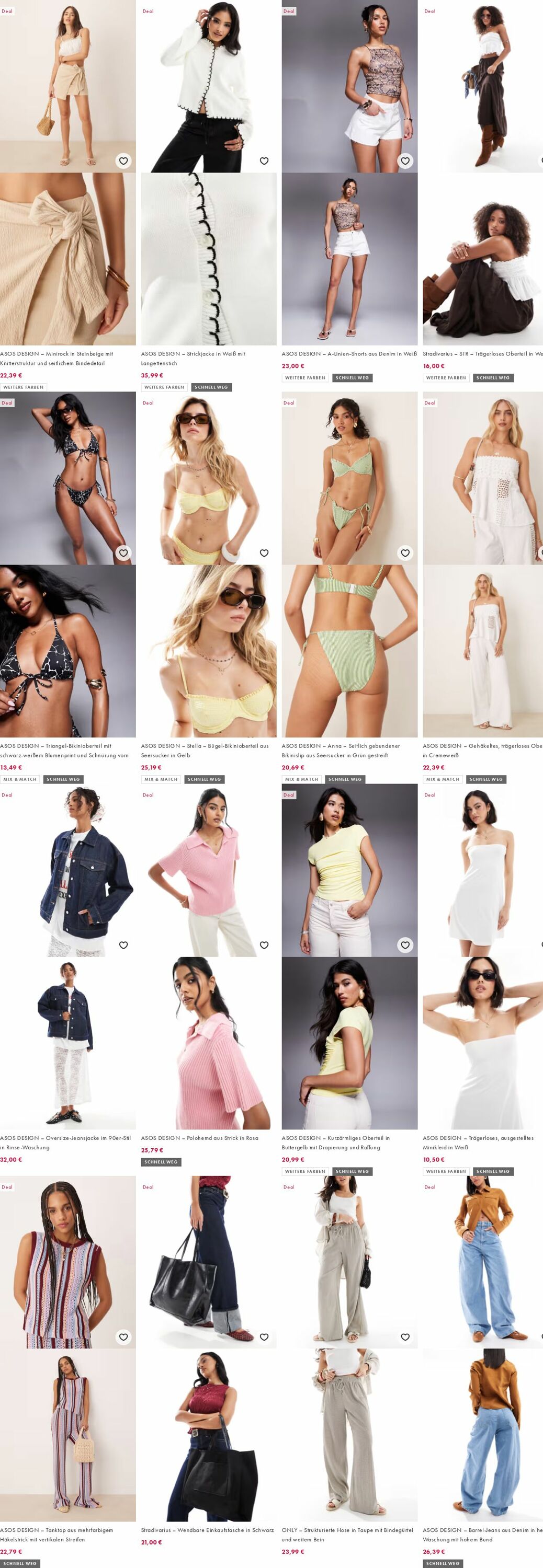 Prospekt Asos 04.08.2025 - 13.08.2025
