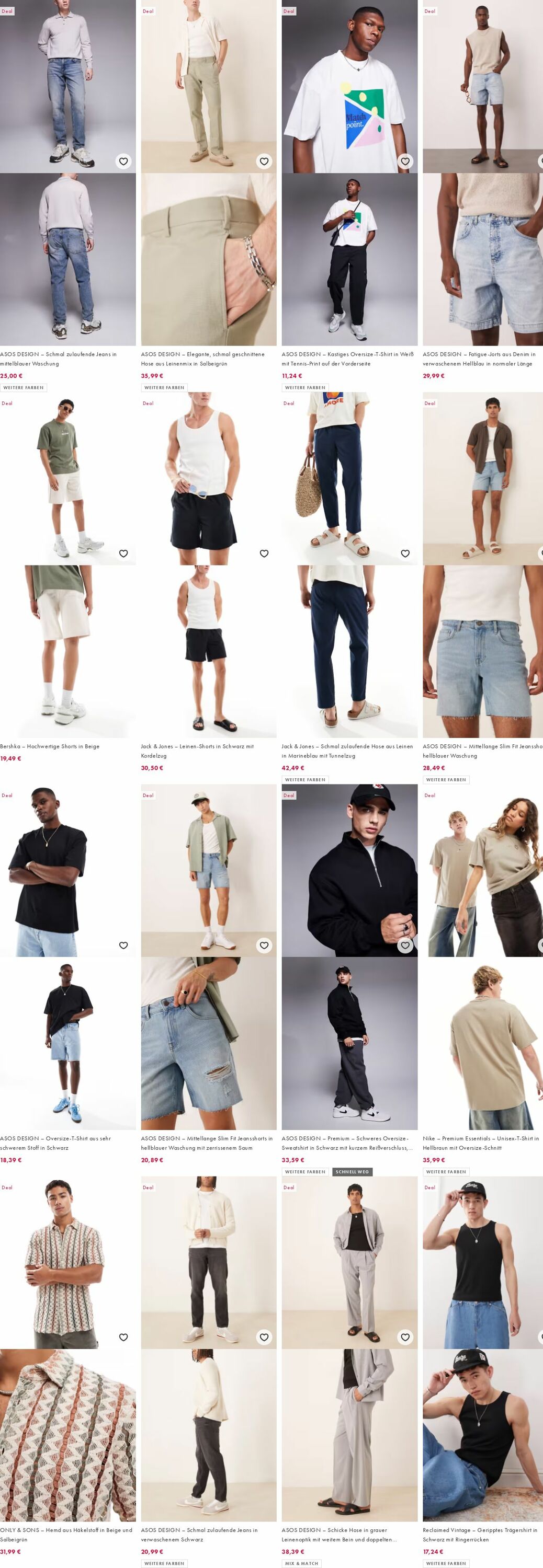 Prospekt Asos 04.08.2025 - 13.08.2025