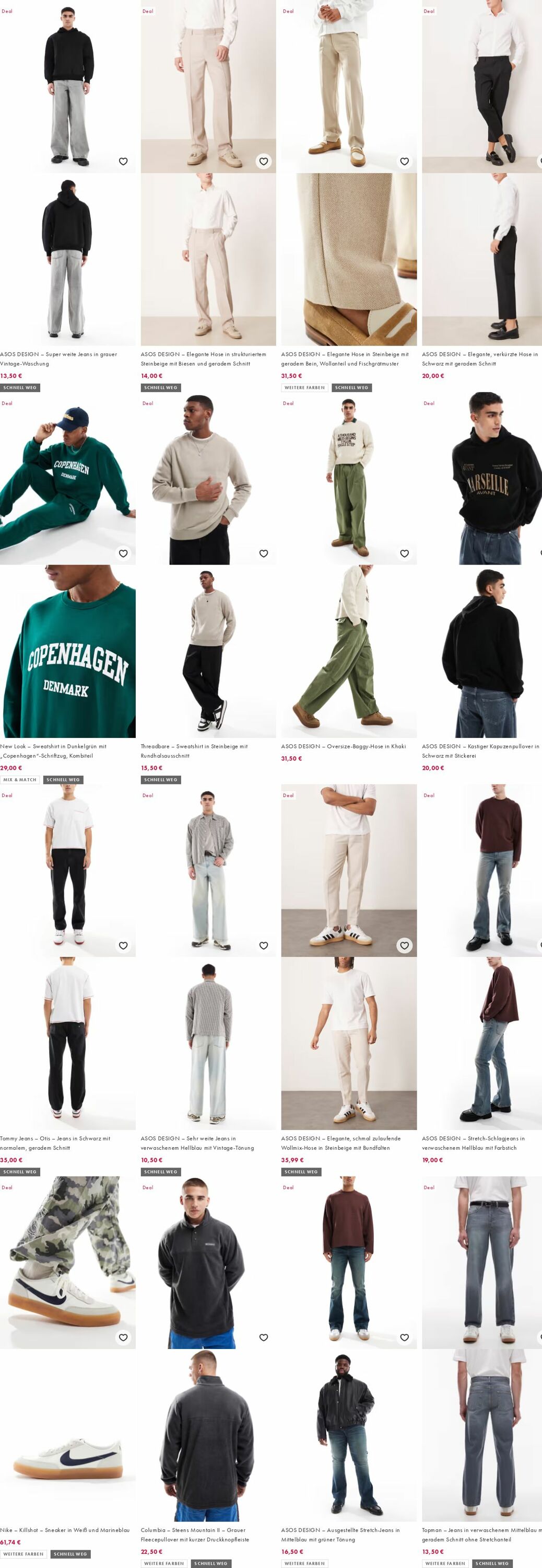 Prospekt Asos 04.08.2025 - 13.08.2025