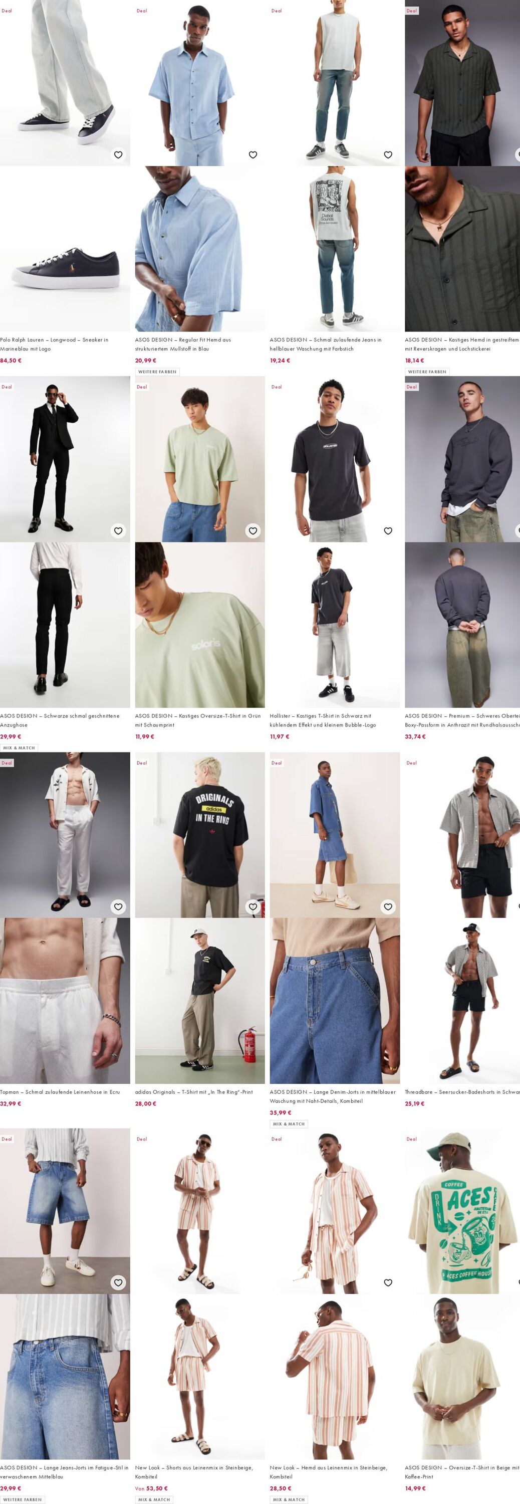Prospekt Asos 04.08.2025 - 13.08.2025