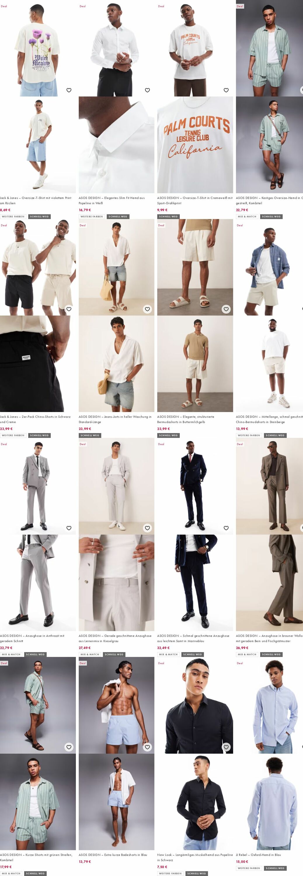 Prospekt Asos 04.08.2025 - 13.08.2025