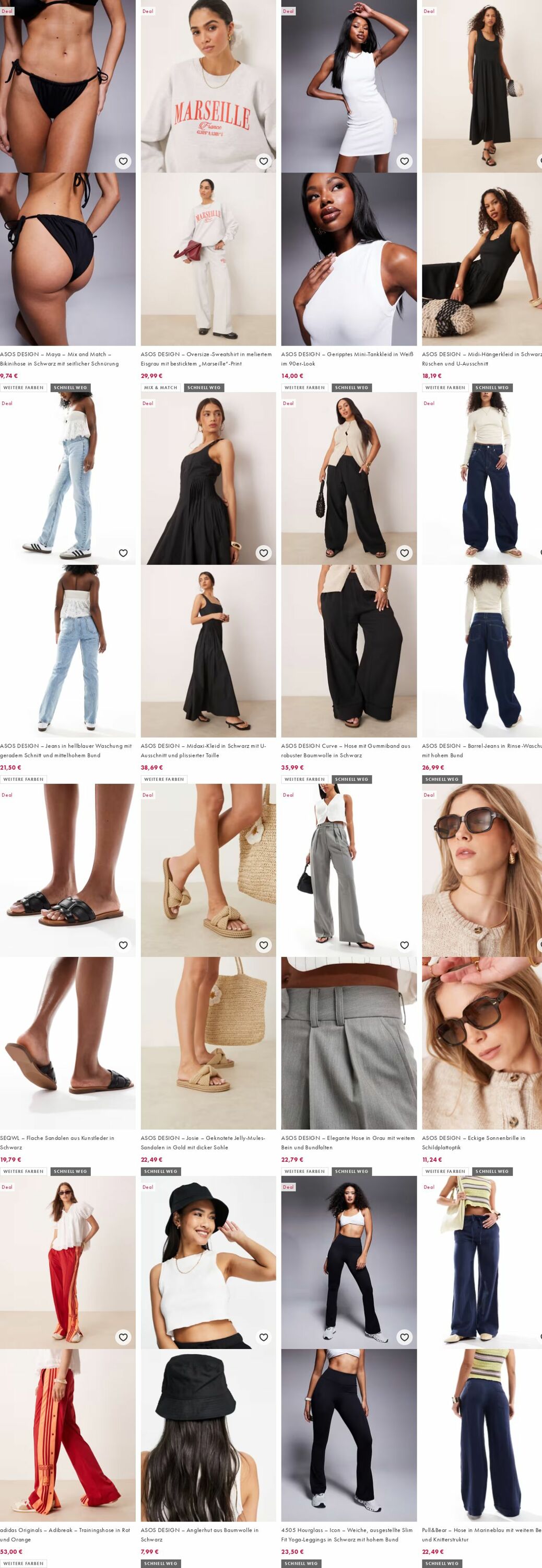 Prospekt Asos 04.08.2025 - 13.08.2025