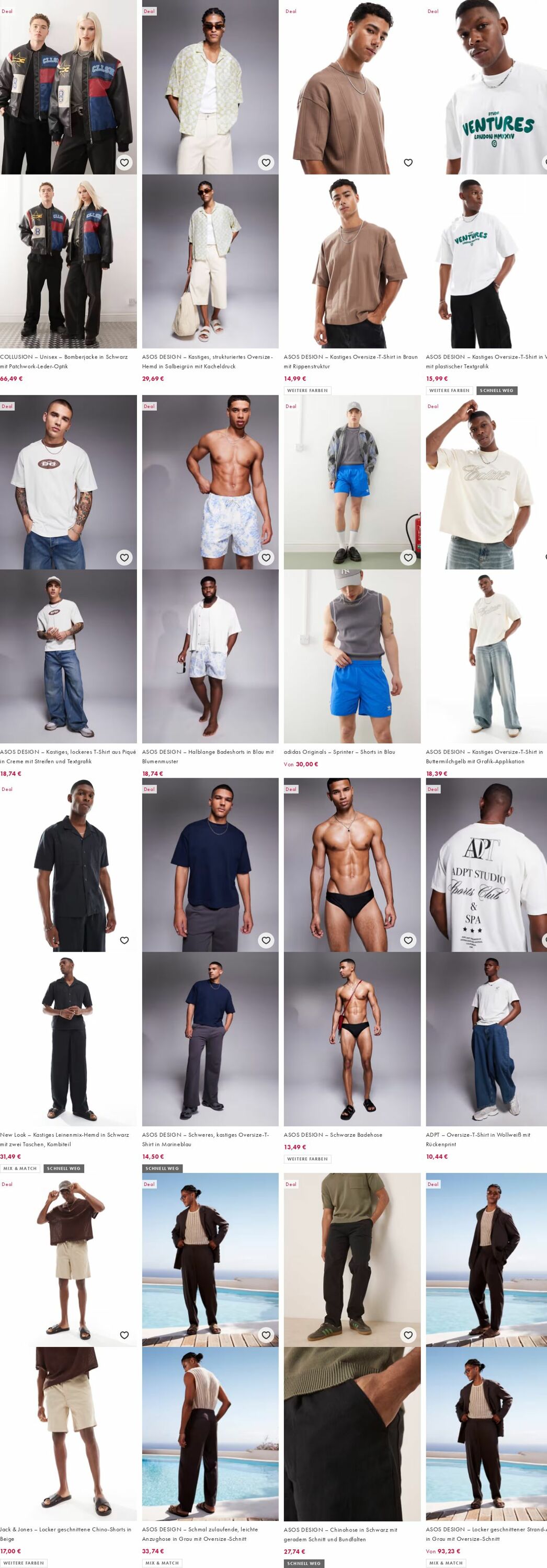 Prospekt Asos 04.08.2025 - 13.08.2025