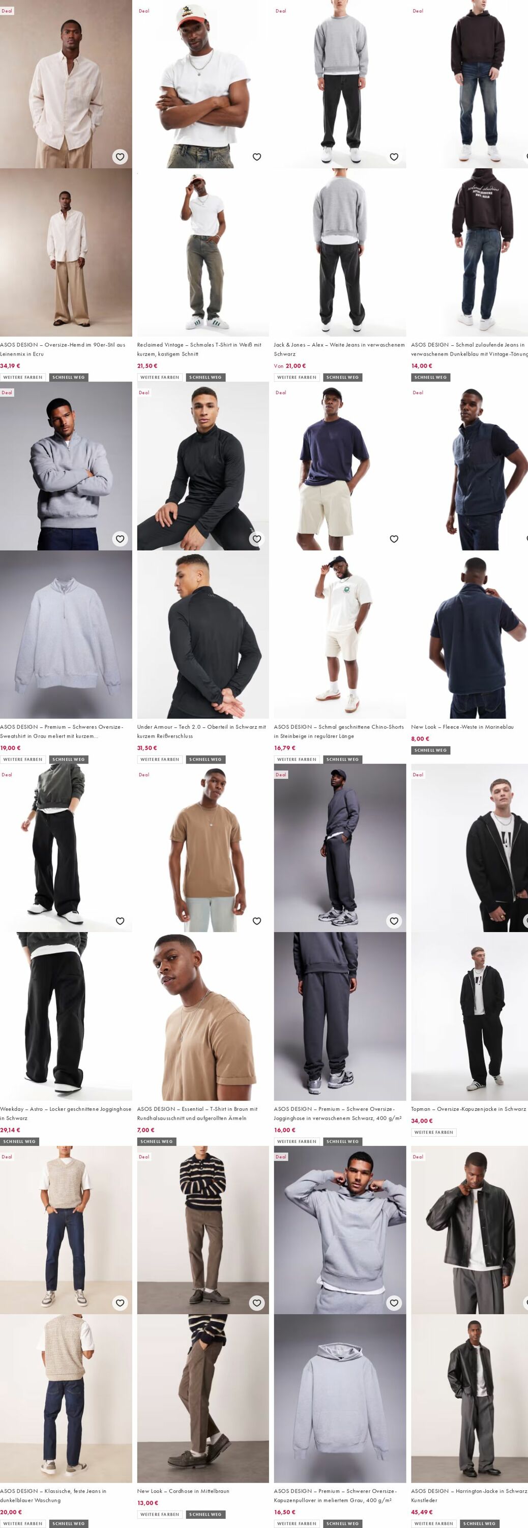 Prospekt Asos 04.08.2025 - 13.08.2025