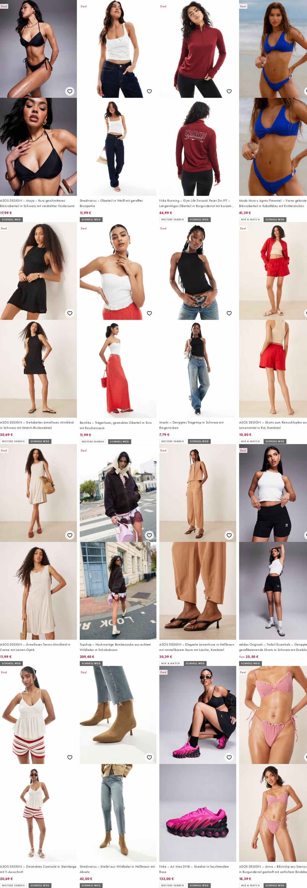 Prospekt Asos 04.08.2025 - 13.08.2025
