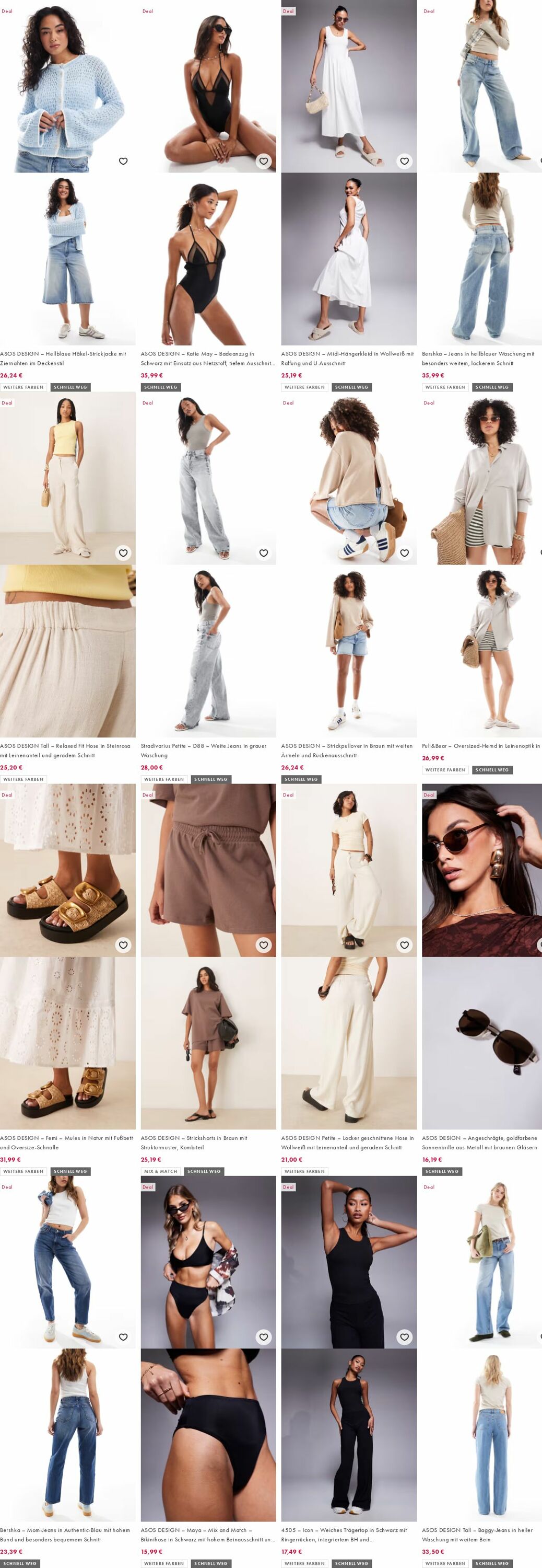 Prospekt Asos 04.08.2025 - 13.08.2025