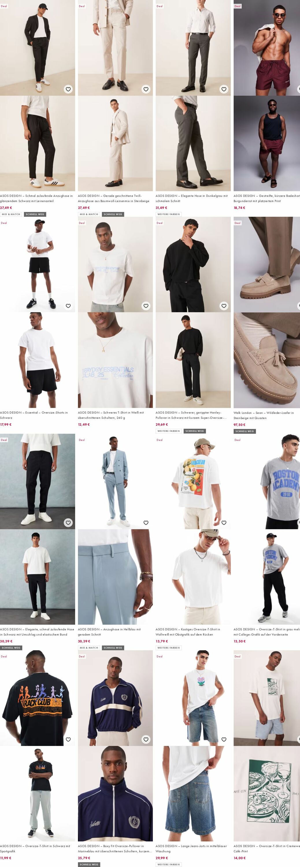 Prospekt Asos 04.08.2025 - 13.08.2025