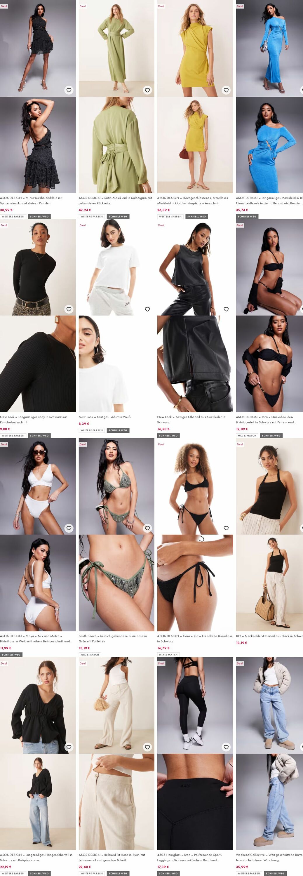 Prospekt Asos 04.08.2025 - 13.08.2025