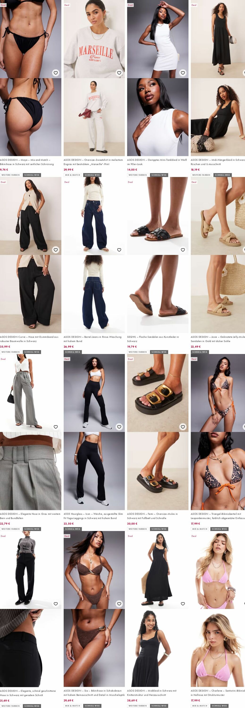 Prospekt Asos 04.08.2025 - 13.08.2025