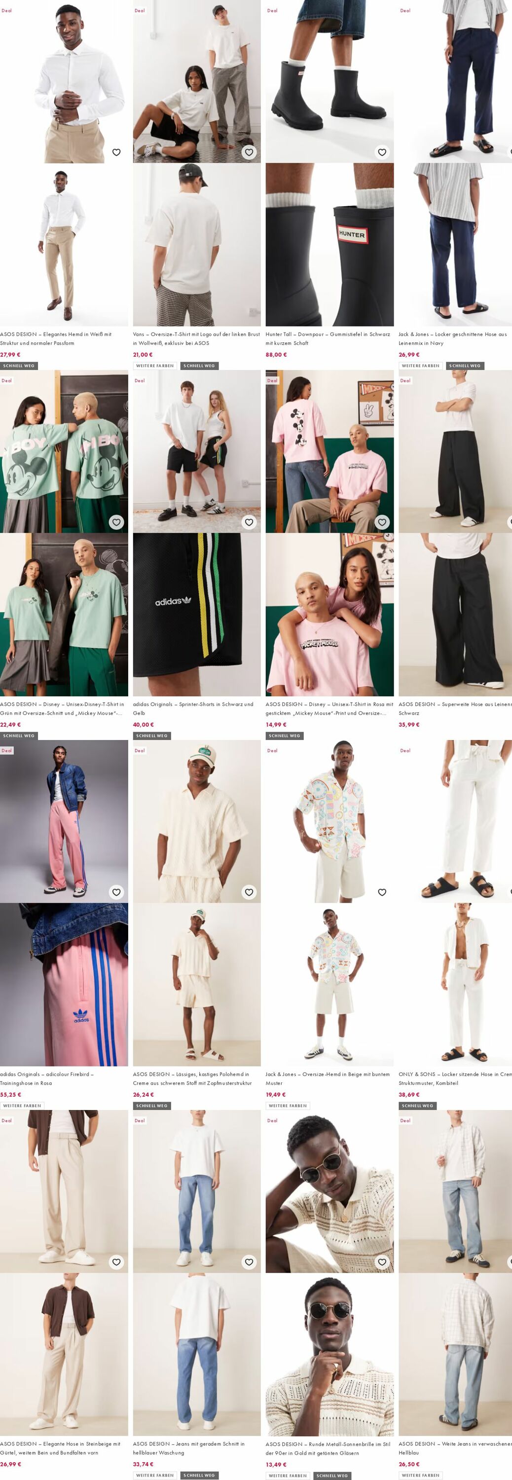 Prospekt Asos 04.08.2025 - 13.08.2025