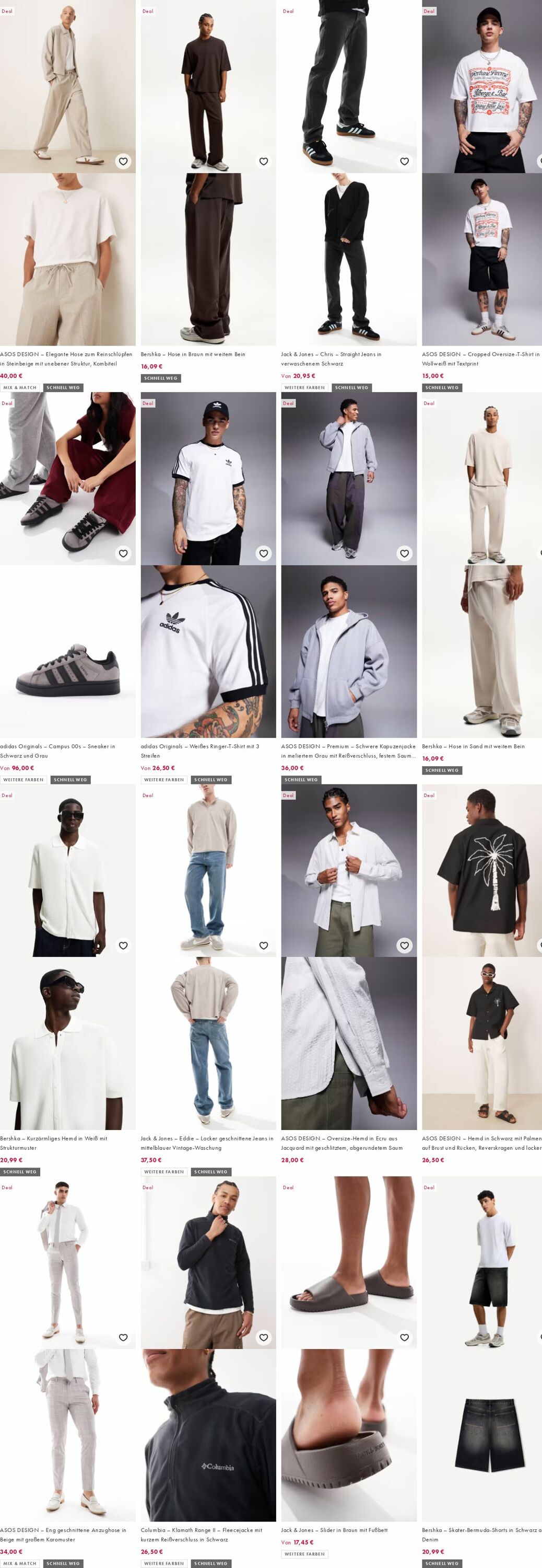 Prospekt Asos 04.08.2025 - 13.08.2025