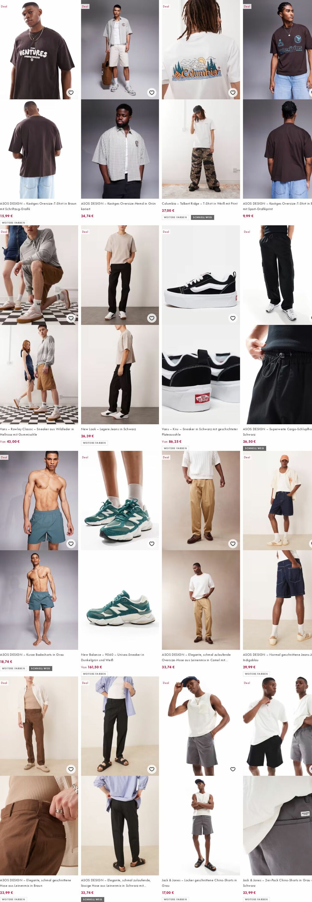 Prospekt Asos 04.08.2025 - 13.08.2025