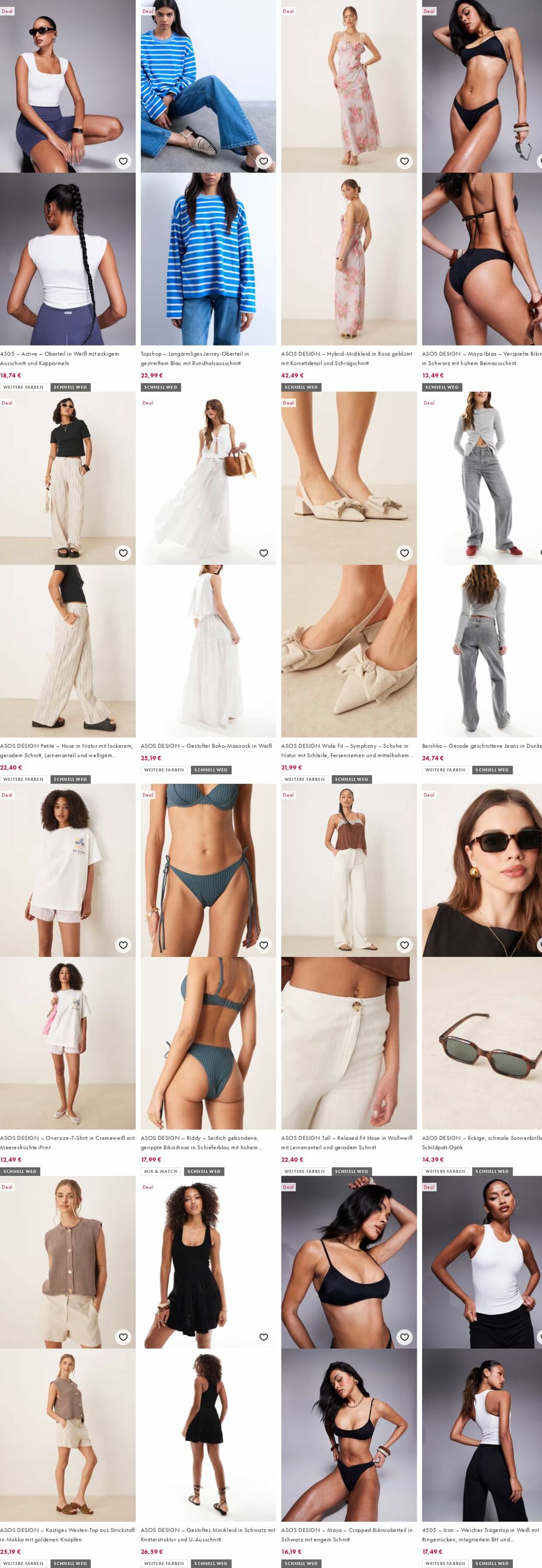 Prospekt Asos 04.08.2025 - 13.08.2025