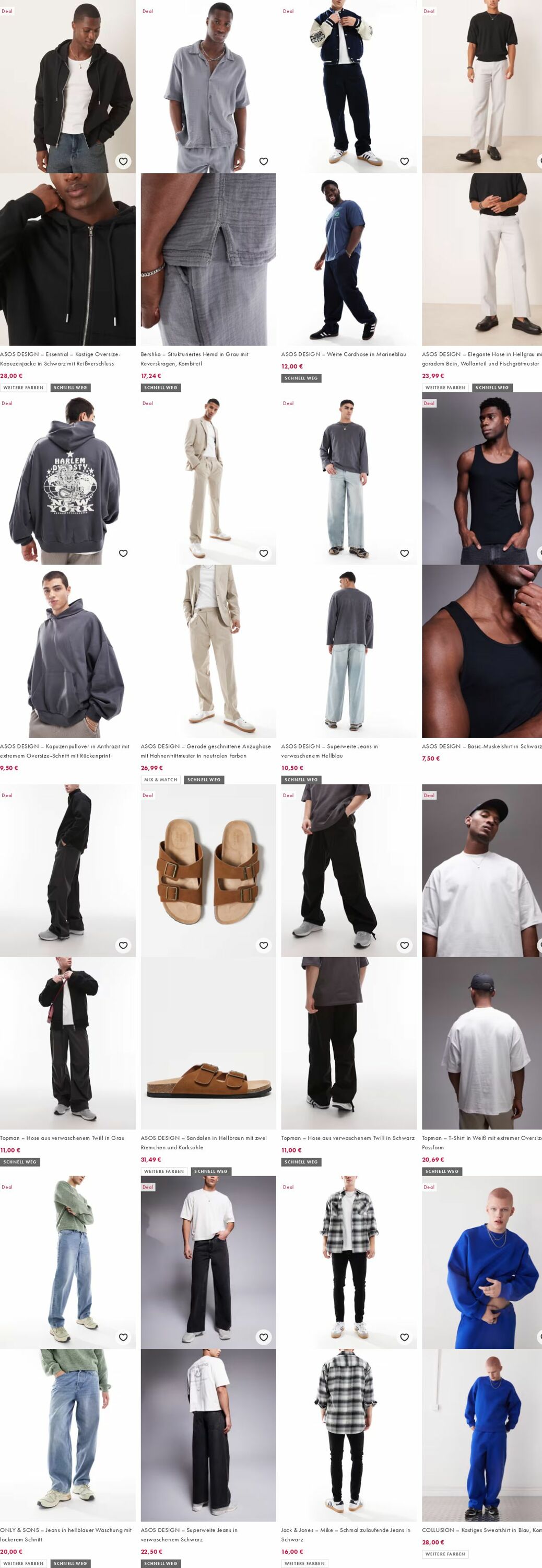 Prospekt Asos 04.08.2025 - 13.08.2025