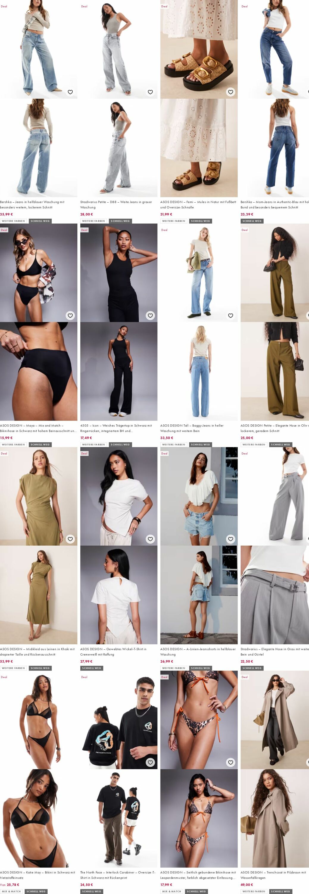 Prospekt Asos 04.08.2025 - 13.08.2025