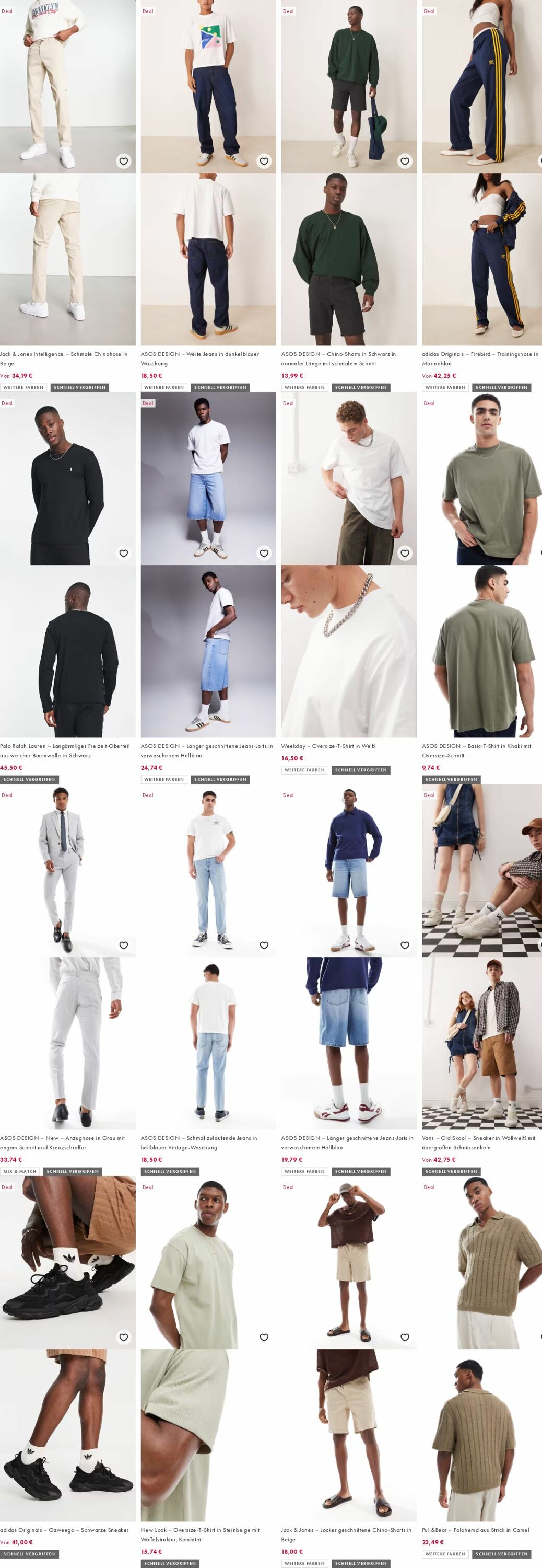 Prospekt Asos 07.07.2025 - 16.07.2025
