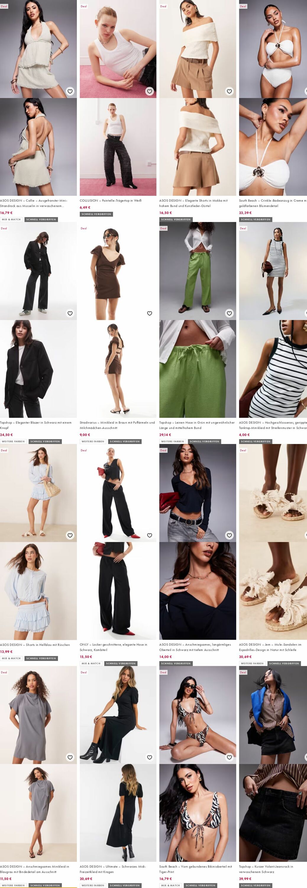 Prospekt Asos 07.07.2025 - 16.07.2025